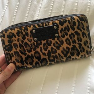 Kate Spade Leopard Wallet
